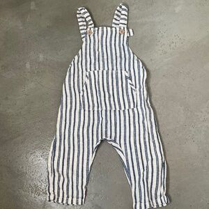 Zara Stripe Overalls
